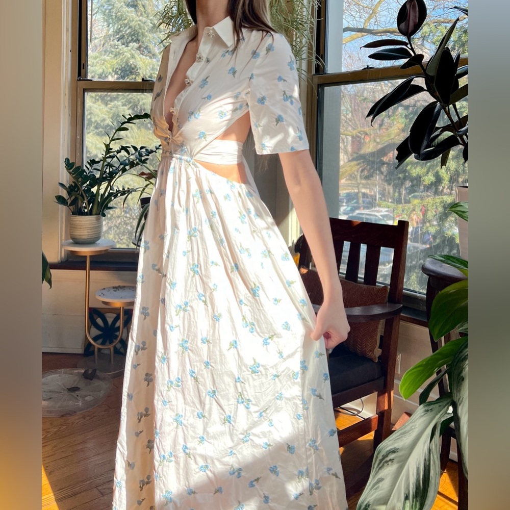 NWT Sister Jane Lapis Maxi Dress